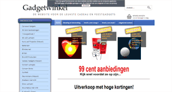 Desktop Screenshot of gadgetwinkel.nl